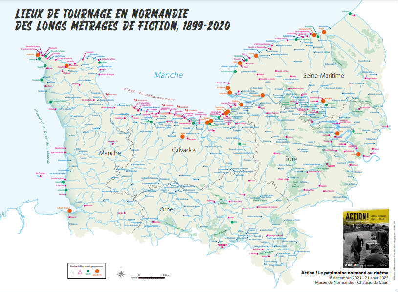 Lieux de tournage en Normandie