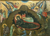 La nativité de Guido da Siena