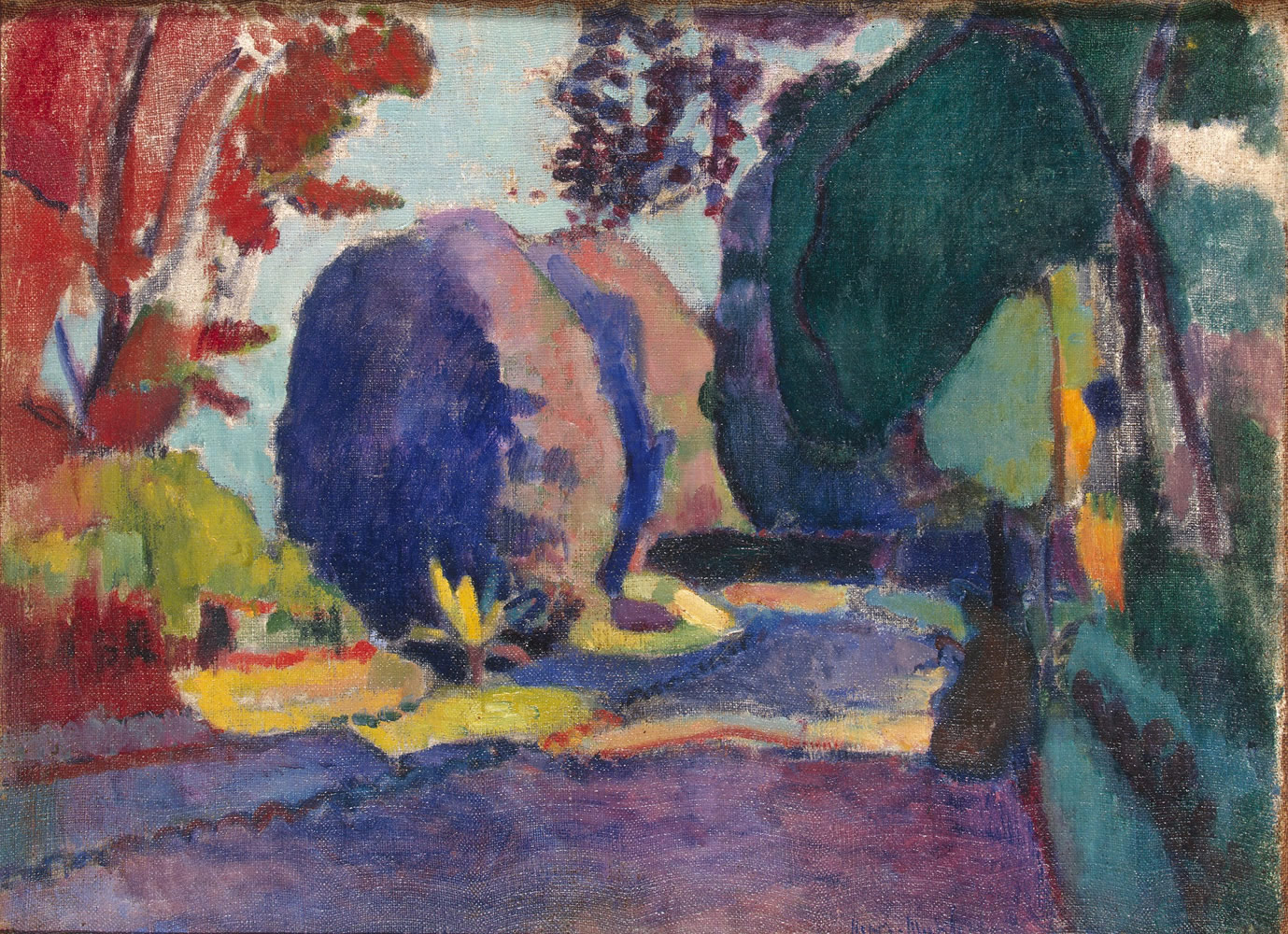 Le jardin du Luxembourg de Henri Matisse