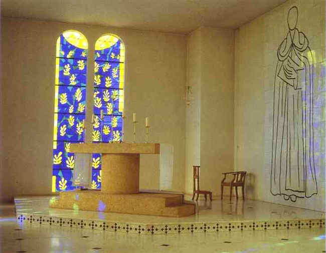 voorzichtig palm Kers Chapelle du Rosaire de Vence de Henri Matisse